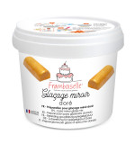 Pot mix glaçage miroir doré 220g FRA9090