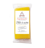 Sachet pâte à sucre jaune 250g FRA8860