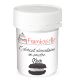 Colorant en poudre noir  5g FRA9073