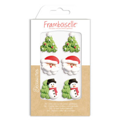 Décosucres Noël - Framboiselle
