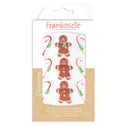 Décosucres Pain d'épices - Framboiselle