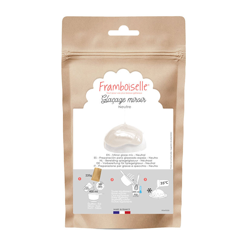 Préparation en poudre pour glaçage miroir neutre 220g