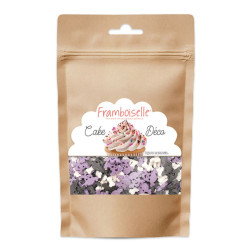 Décors sucrés os et tête de mort 50g