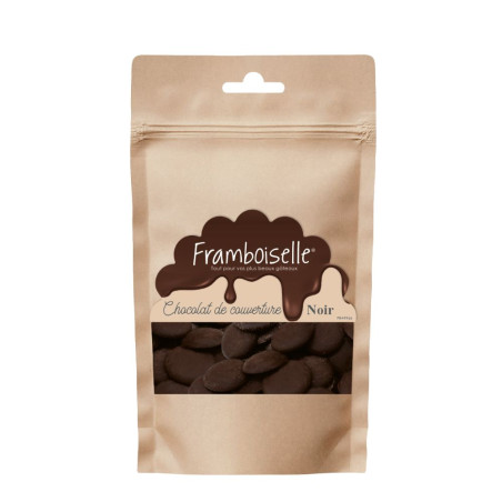 Palets de chocolat Noir Framboiselle®