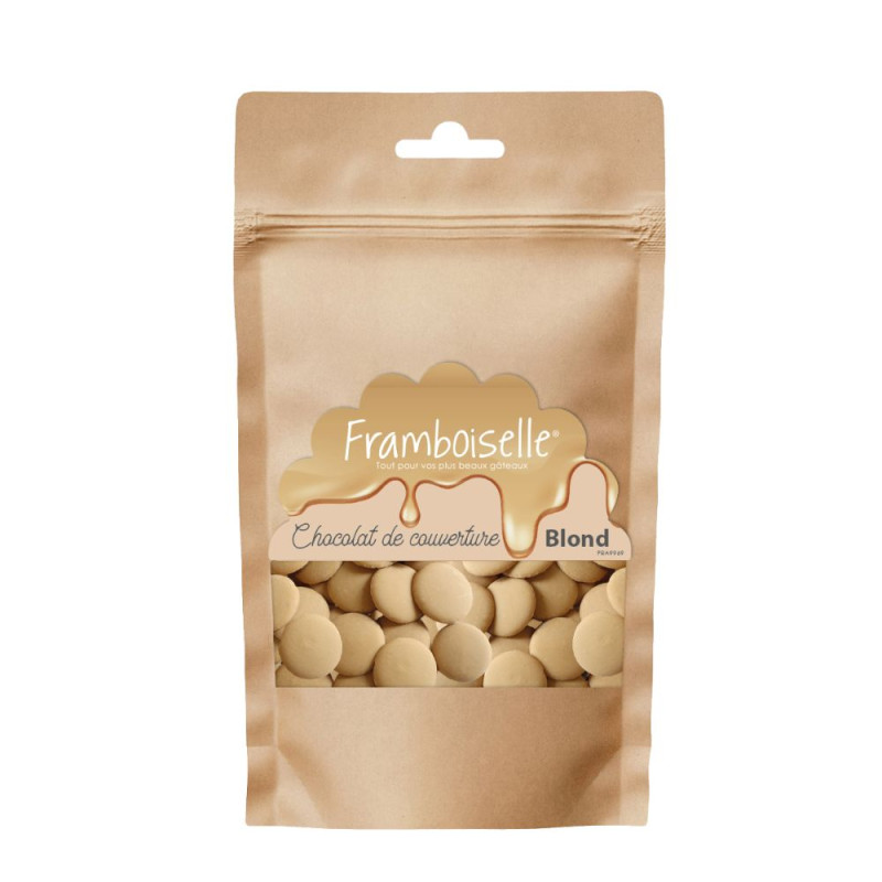 Palets de chocolat Blond Framboiselle®