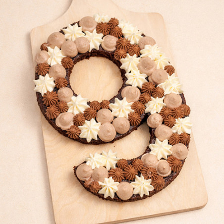Chiffre pour number cake