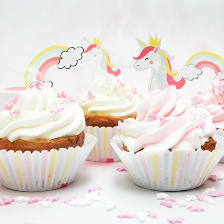 Déco en sucre licorne