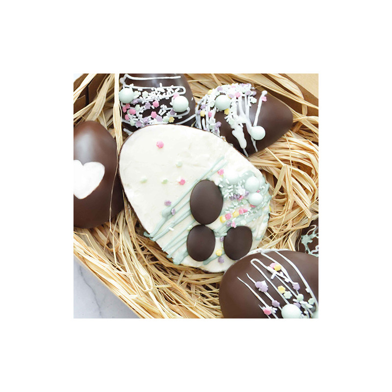 Moule gros oeuf en chocolat