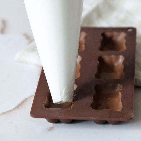 Ambiance fourrage d'oursons guimauve chocolat