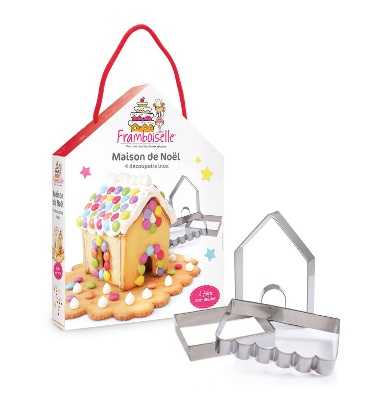 Kit maison de Noël - Framboiselle