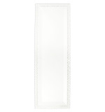 Plat dentelle rectangulaire 13 X 40 cm blanc réf.FRA8834